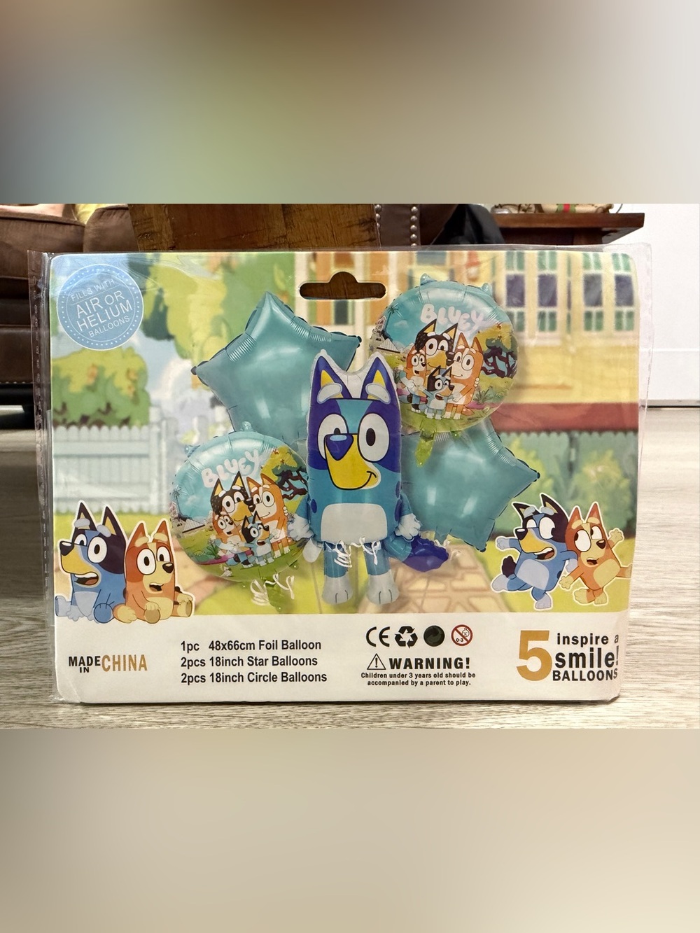 Bluey Balloon Set